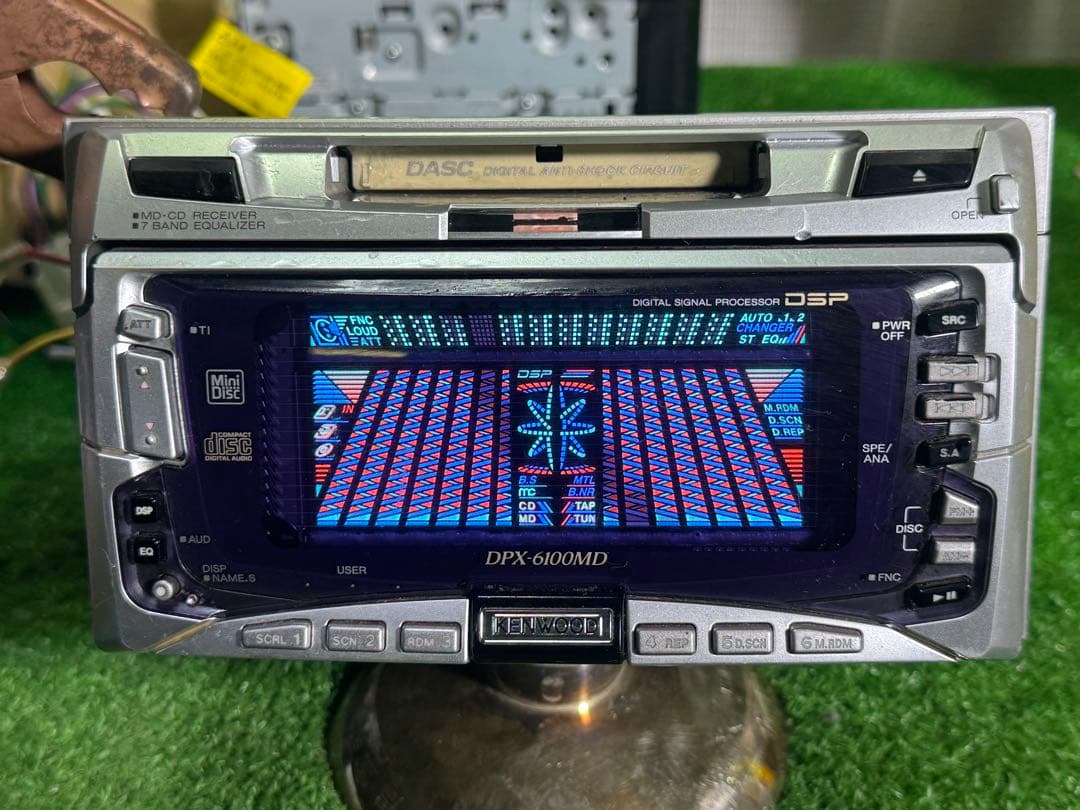 KENWOOD ケンウッド　DPX-6100MD CD・MDデッキ