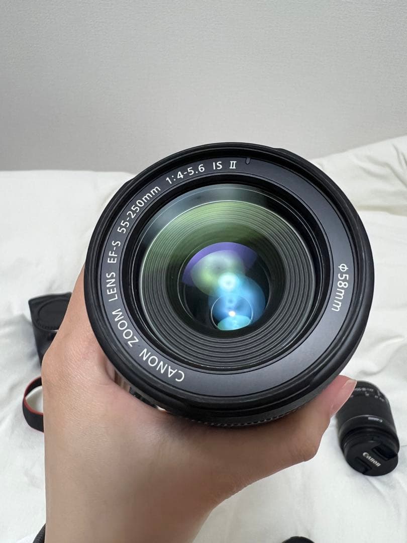 Canon EOS Kiss X7 デジタル一眼レフカメラ 2本レンズ付き