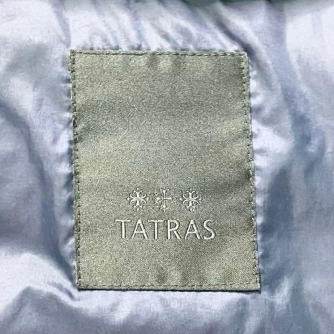 【美品】TATRAS ORSIERA ダウンベスト アウター ファー ナイロン