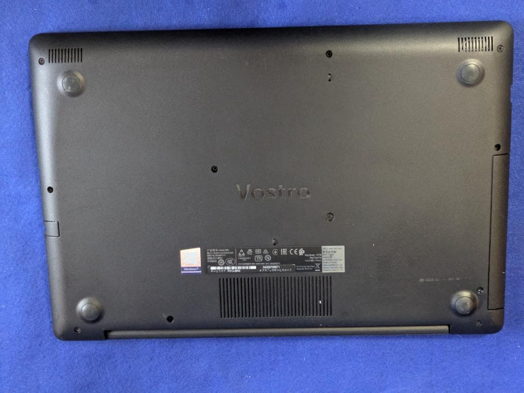 DELL ノートVostro3591 W11Pro MEM8 SSD256