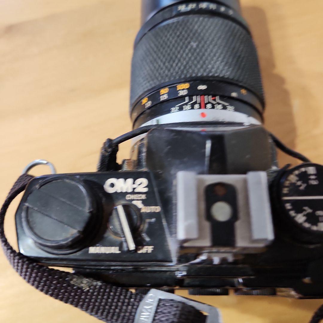 フィルムカメラ OLYMPUS OM-2 + ZUIKO AUTO-T 200mm JUNK