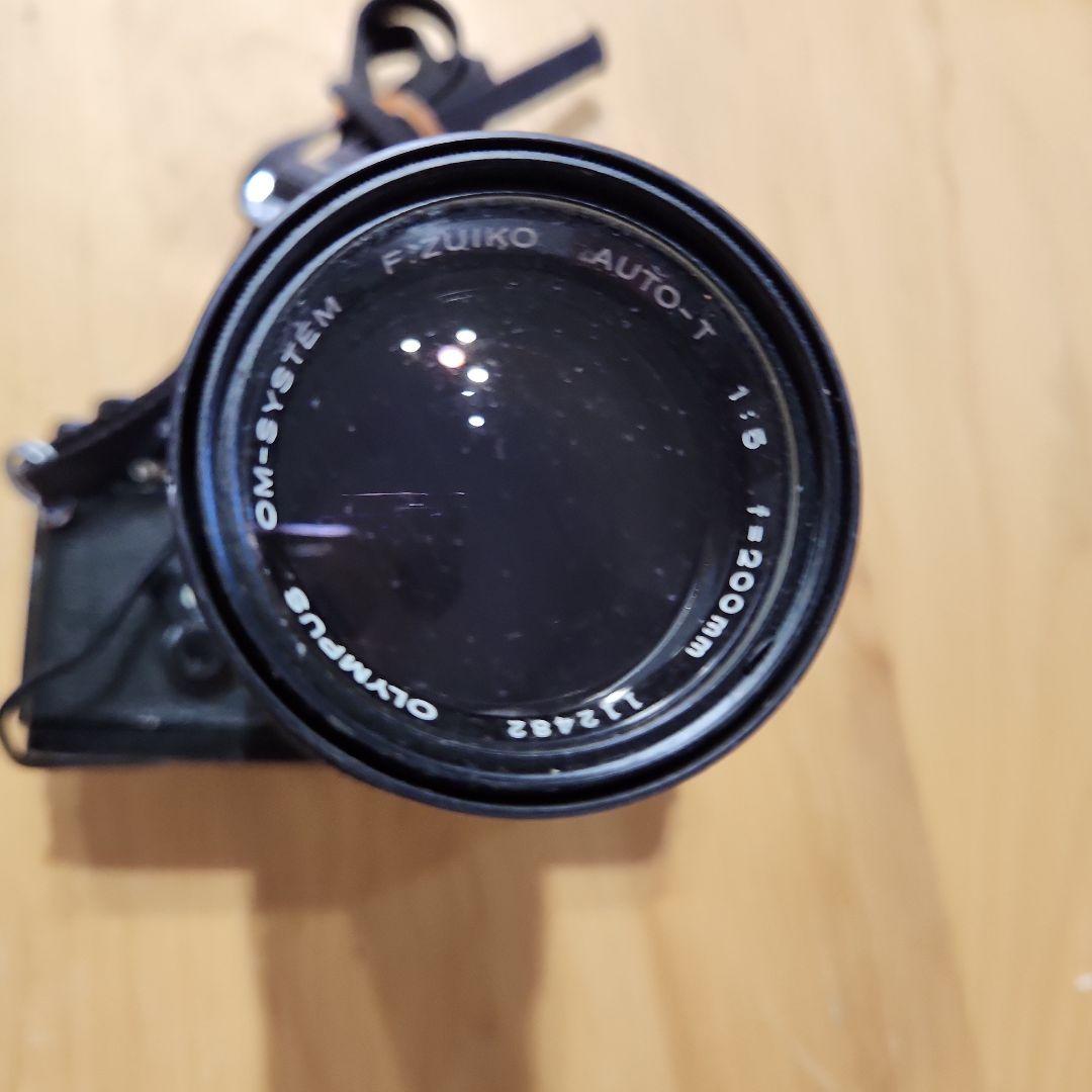 フィルムカメラ OLYMPUS OM-2 + ZUIKO AUTO-T 200mm JUNK