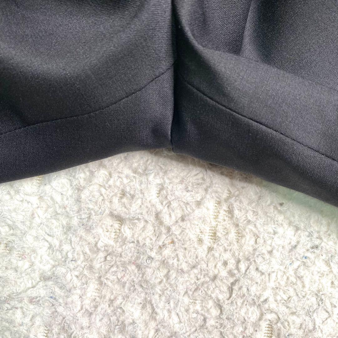 美品✨23区 スーツ セットアップ バハリエ生地 黒 ストレッチ M 1B 毛