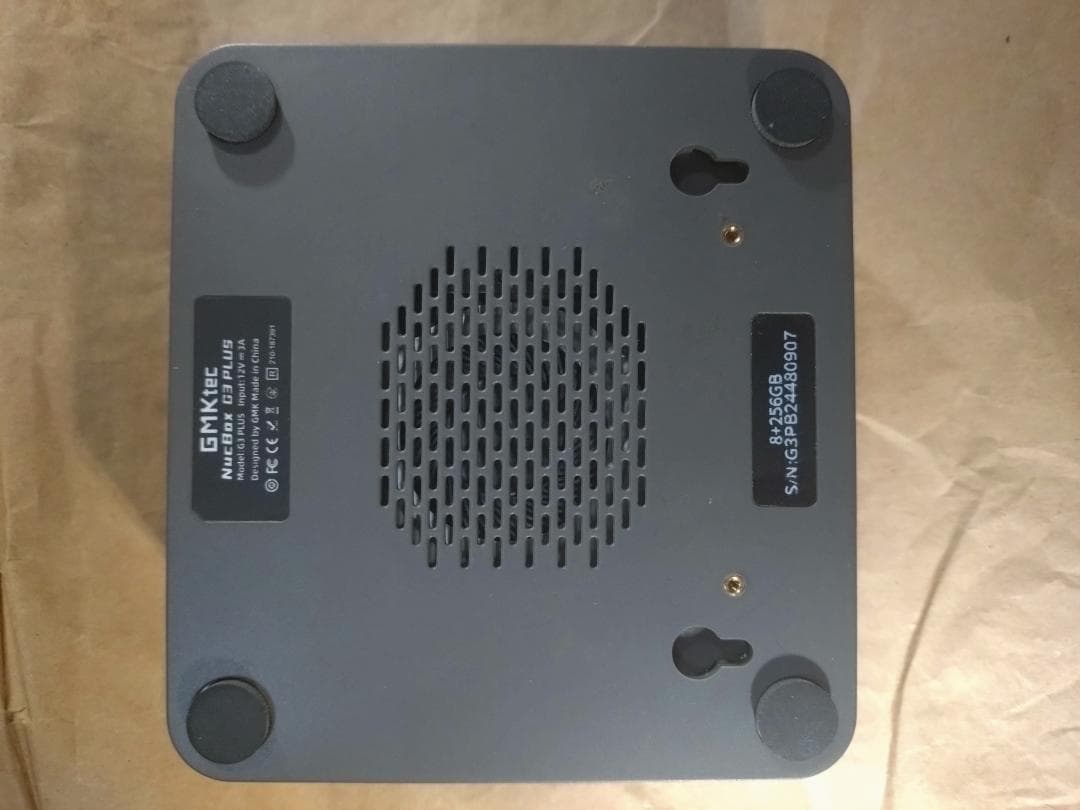 GMKtec G3 Plus ミニPC