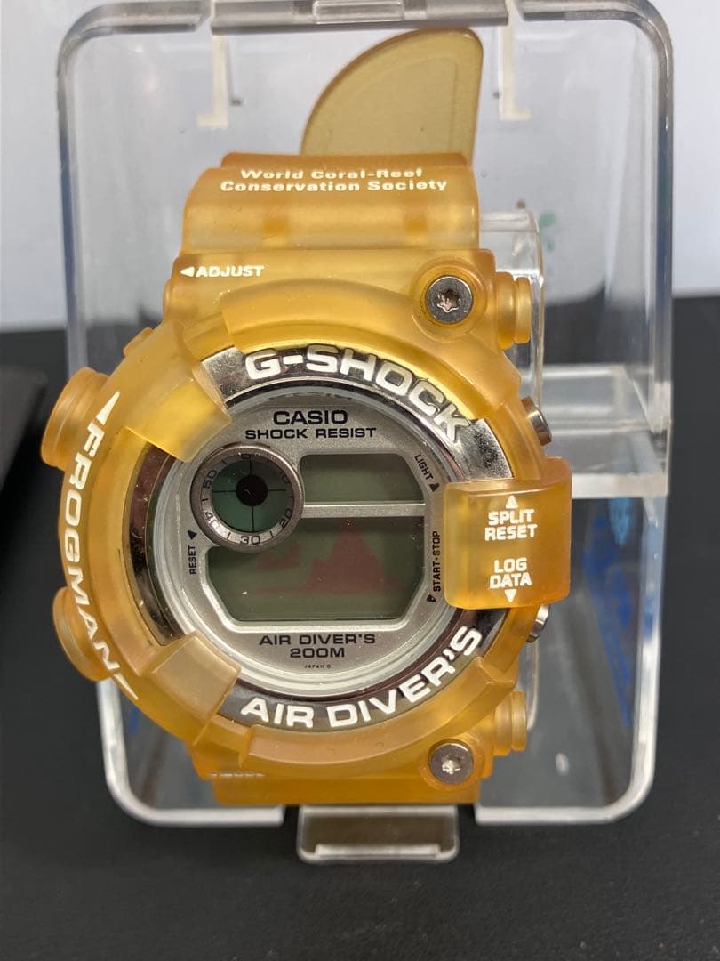 ほぼ未使用保管品G-SHOCK DW-8250WC-7AT WCCSフロッグマン