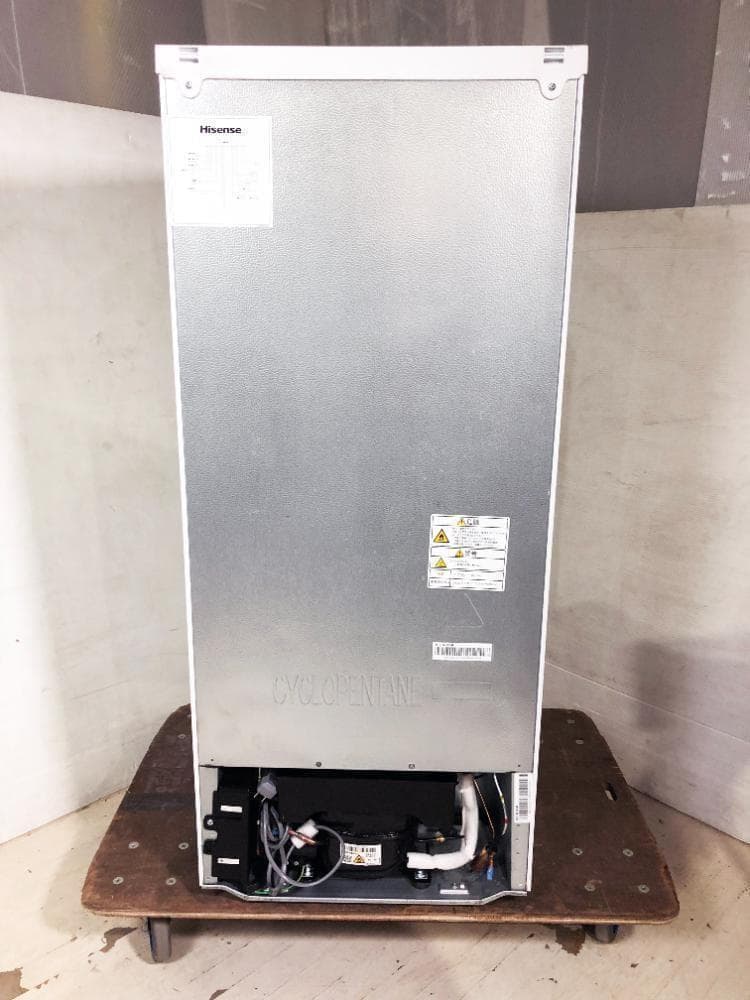 30日迄！22年製★ハイセンス 135L 冷蔵庫【HR-D13E2W】