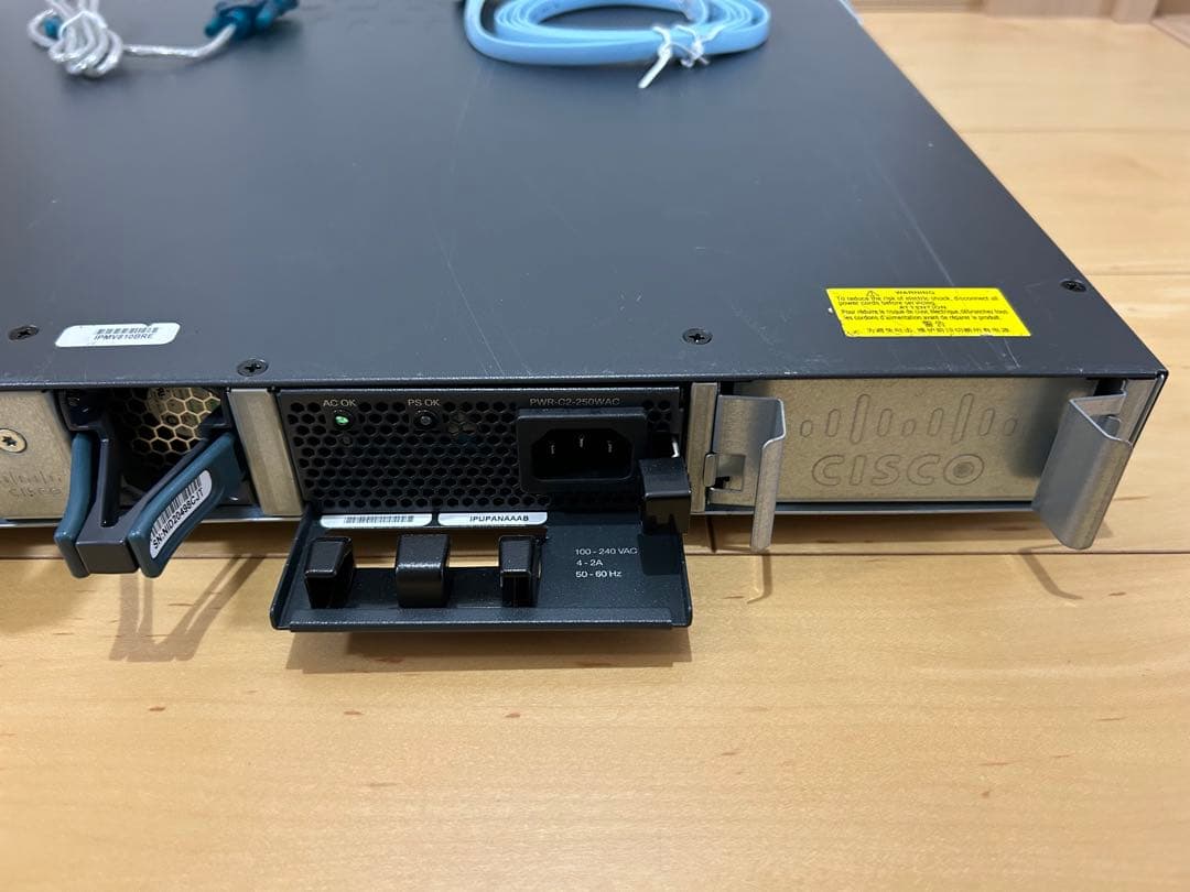 【CCNA、CCNP】1台セットCisco L3スイッチ3650