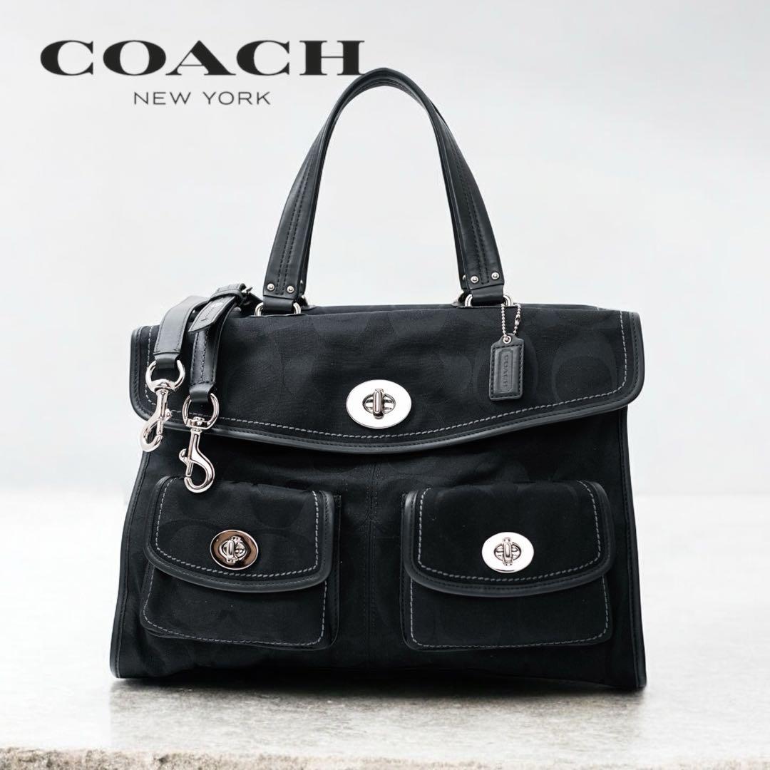 バッグ Coach Chelsea Signature Legacy Tote Bag
