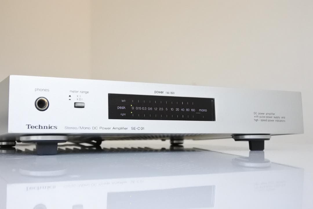 Technics SE-C01 パワーアンプ　オーバーホール済製品　正常動作品