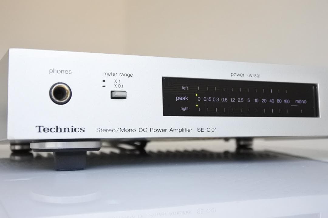 Technics SE-C01 パワーアンプ　オーバーホール済製品　正常動作品