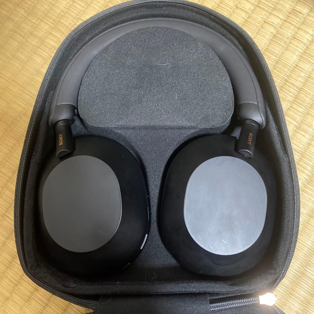 SONY ワイヤレスヘッドホン ブラックWH1000XM5 BM