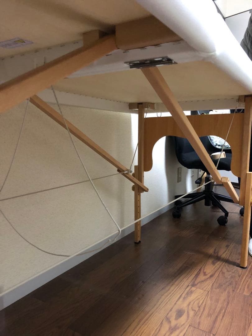 折りたたみエステベッドホワイト ビューティーガレージ