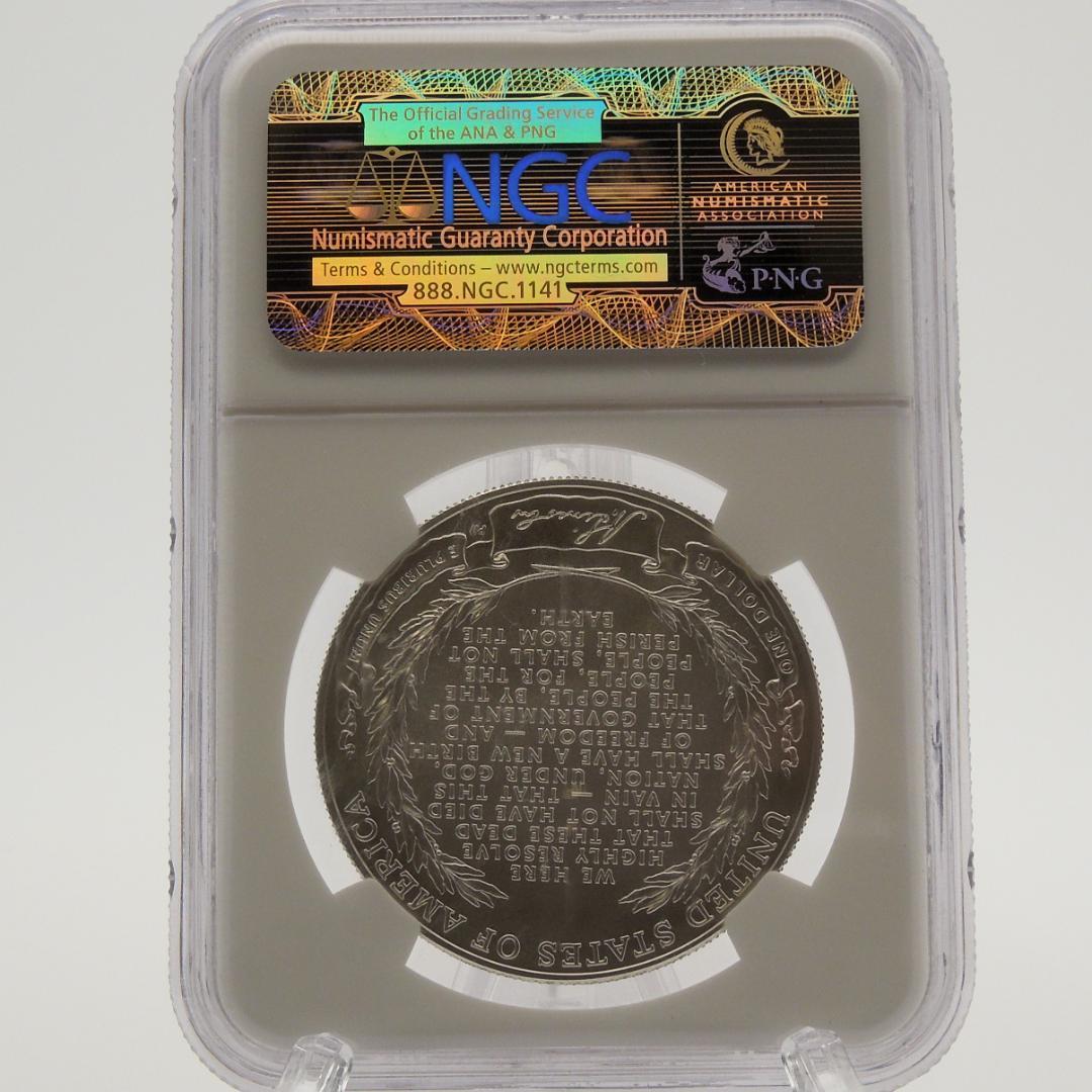 ★解説カード付 NGC MS70 リンカーン 銀貨 2009 アメリカ