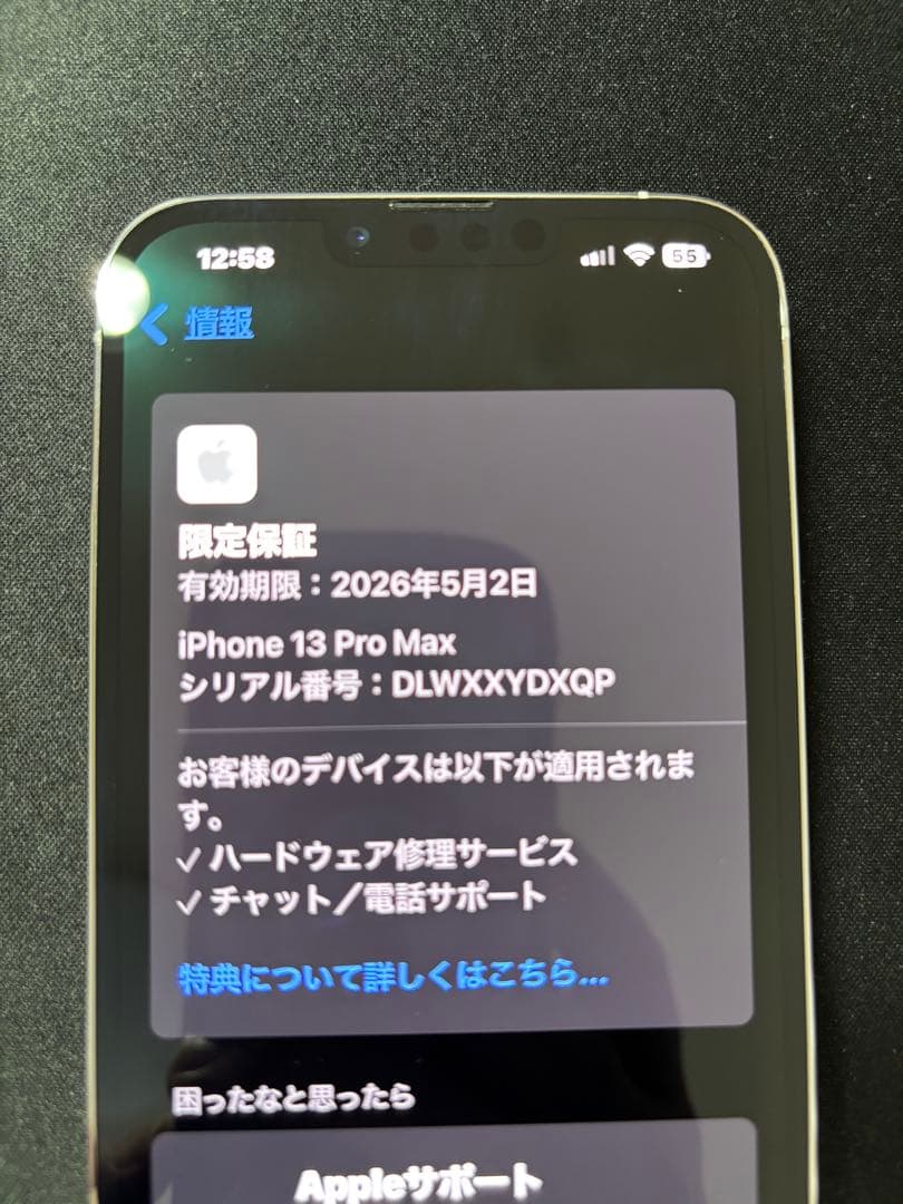 Apple iPhone 13 Pro Max シルバー　128gb