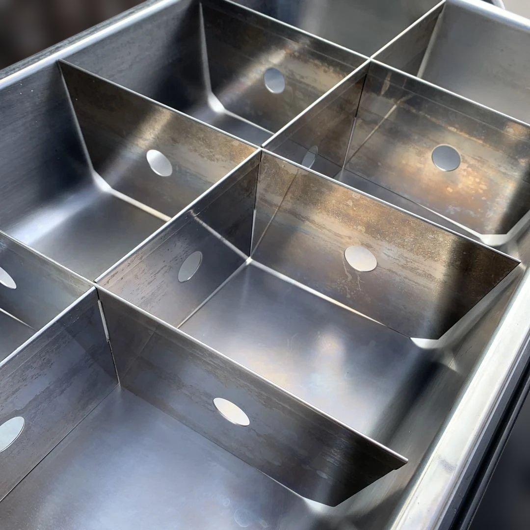 SUNNEX 保温器　おでん　料理　電気式チェ―ファー　角型 ウォーマー