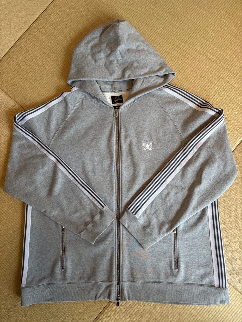 Needles NUBIAN別注 トラックフーディー XXL グレー
