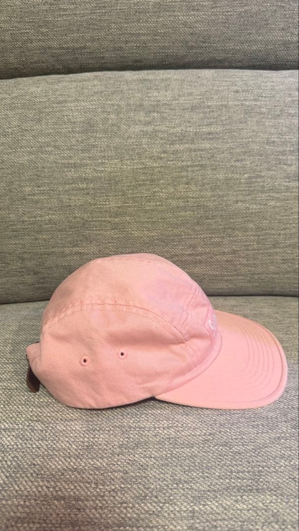 supreme boxロゴ　キャップ　ピンク