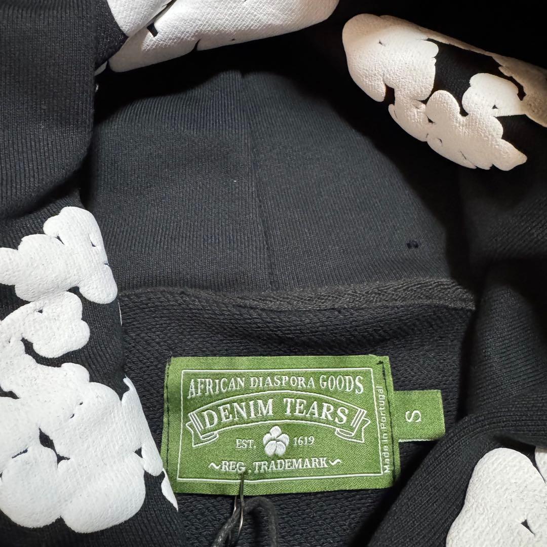 正規品 DENIMTEARS デニムティアーズ 黒×白【24時間以内発送】