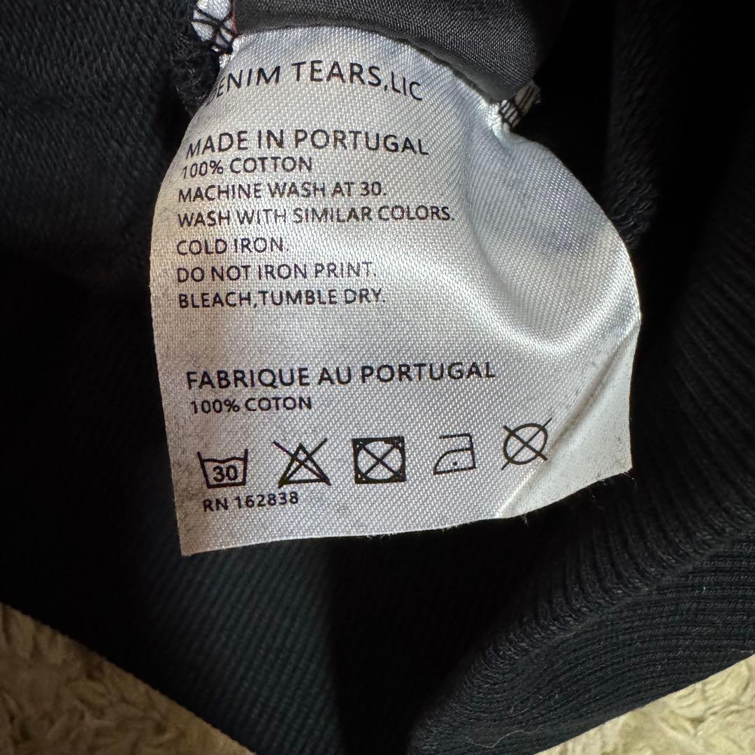 正規品 DENIMTEARS デニムティアーズ 黒×白【24時間以内発送】