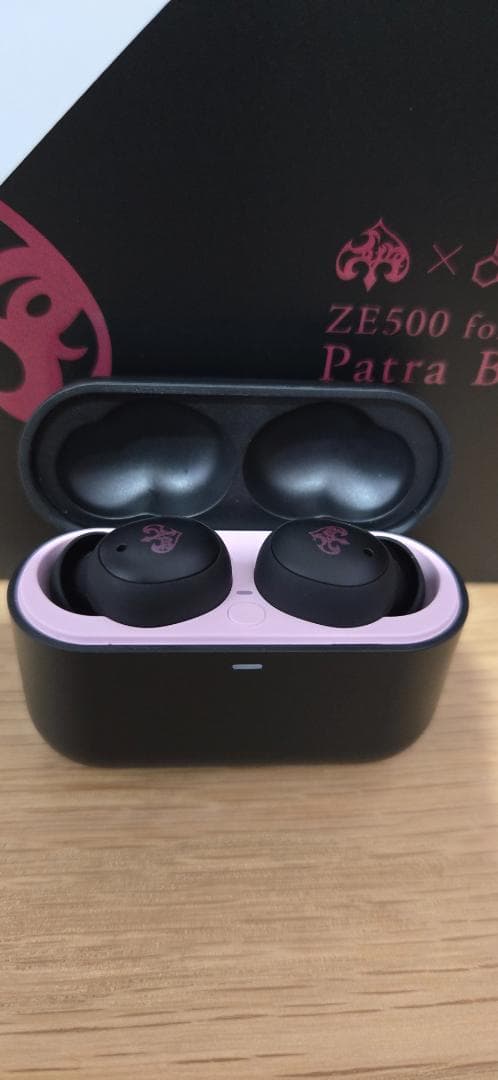 イヤホン ZE500 for ASMR Patra Black