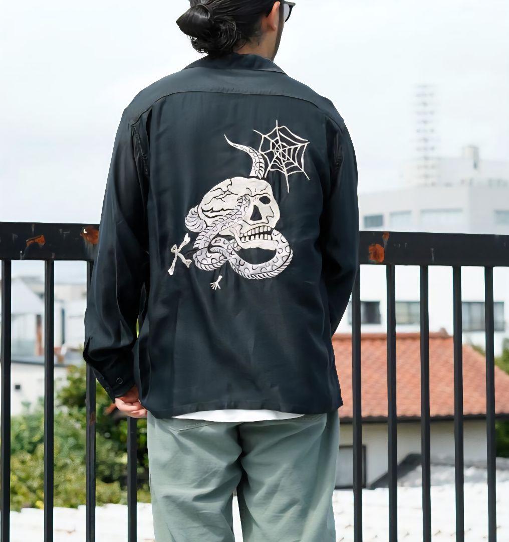 【未使用】ACETATE SUKA SHIRT “SKULL“