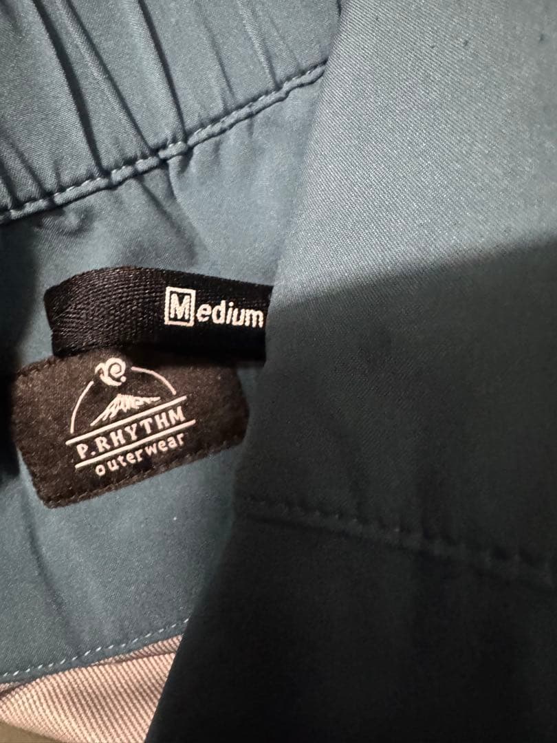 スノボビブパンツP.RHYTHM（プリズム） ）PEAK BIB BLUE