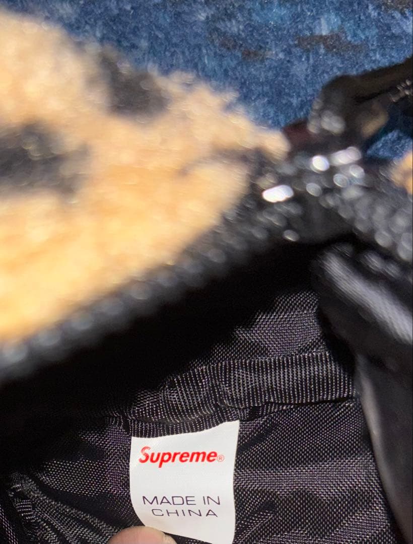 シュプリーム　レオパード　ボディバッグ