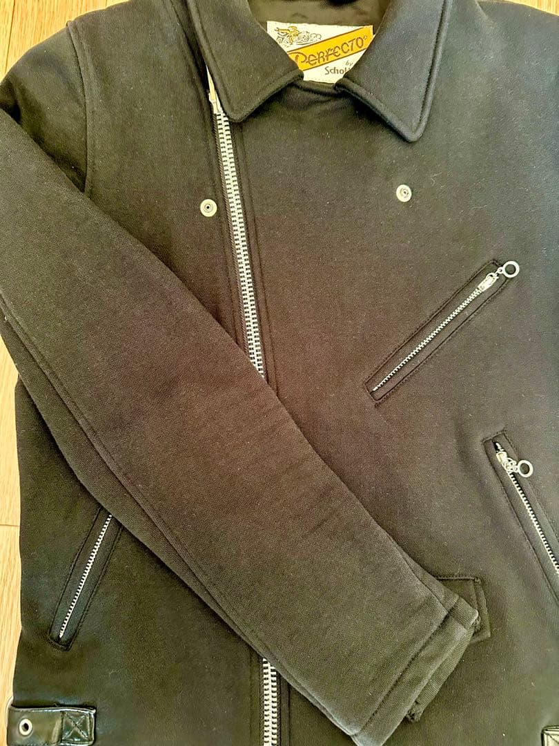 Schott ショットダブルライダースジャケット コットン38