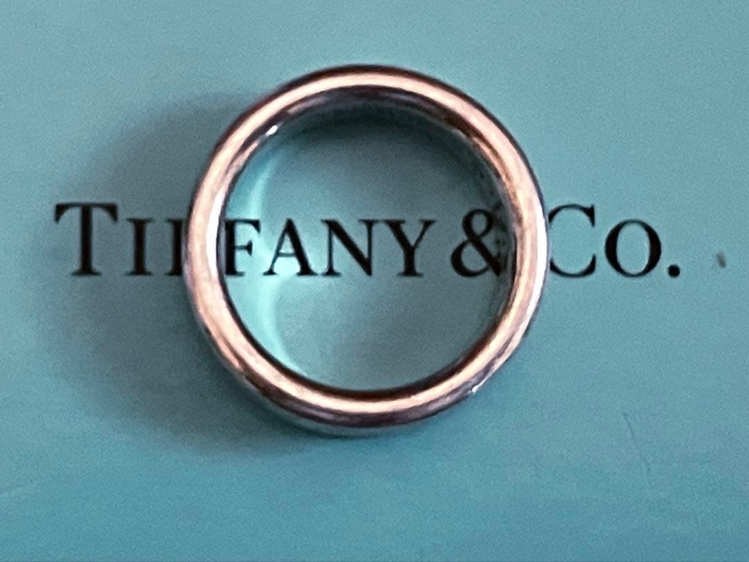 【old】Tiffany & Co. 1837シルバーリング 11号ボックス付き