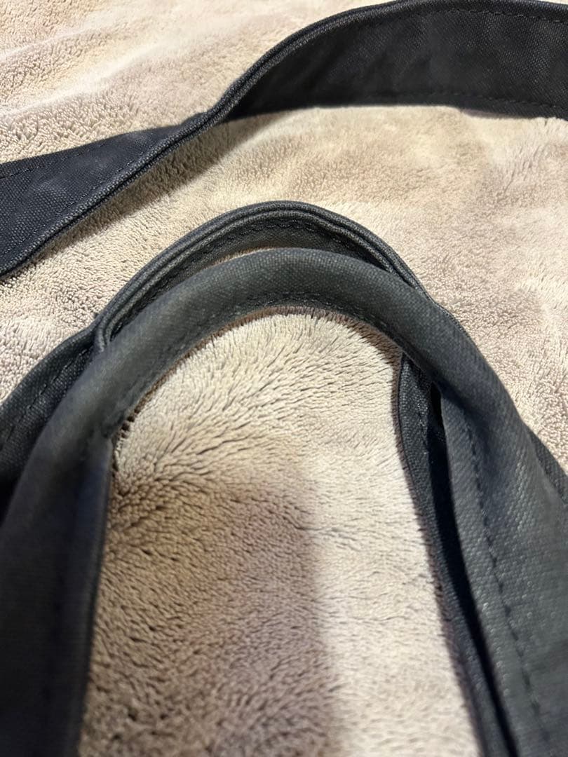 COMME des GARÇONS HOMME ブラックトートバッグ