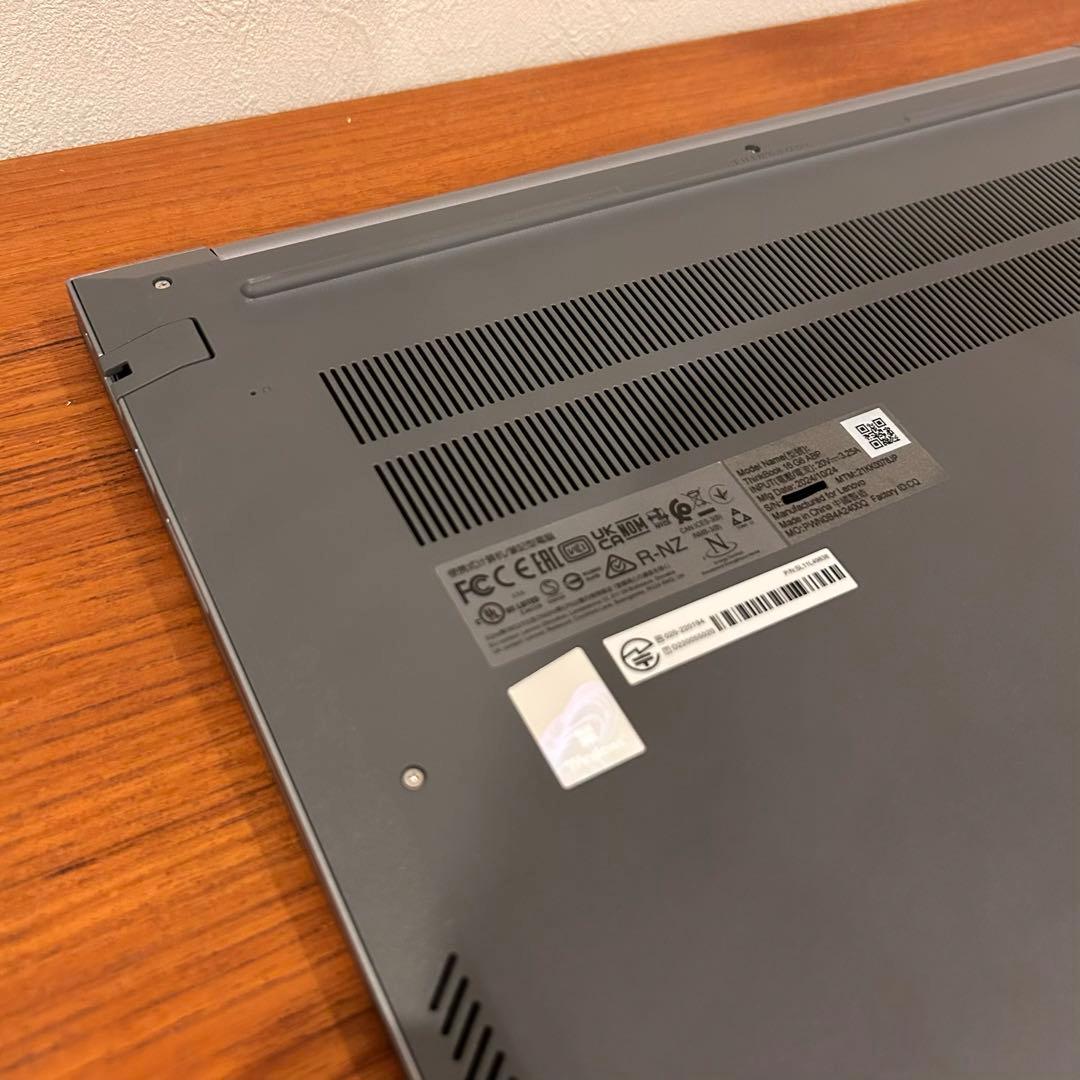Windowsノート本体 ThinkBook16Gen6 Ryzen5 7430U 16GB 512GB