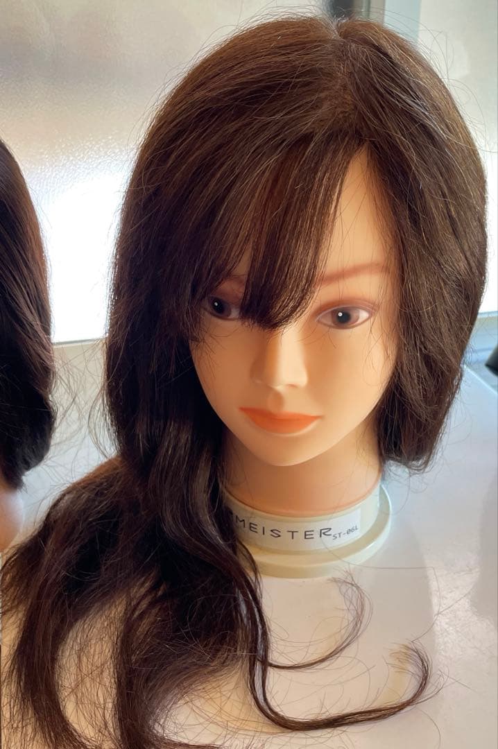 4体　ヘアセット　カット　ワインディング　練習用　マネキン　ウィッグ　美容師