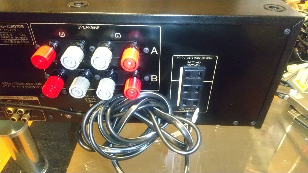 SANSUI AU-α607DR ステレオプリメインアンプ メンテナンス施工済み