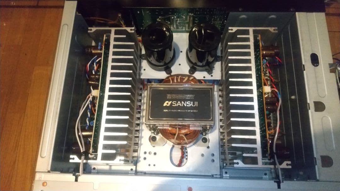 SANSUI AU-α607DR ステレオプリメインアンプ メンテナンス施工済み