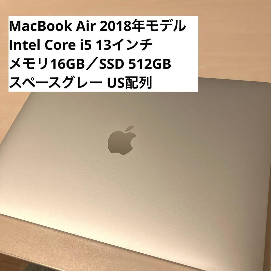 MacBook本体 MacBook Air 2018 Intel Core i5 16GB