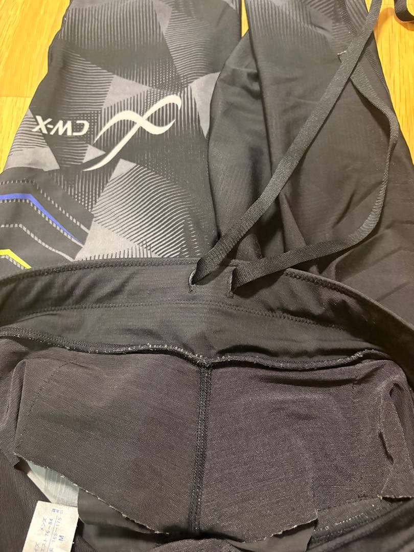 CW-Xメンズ ロング丈 スピードモデル HPO699スポーツタイツ　メンズM