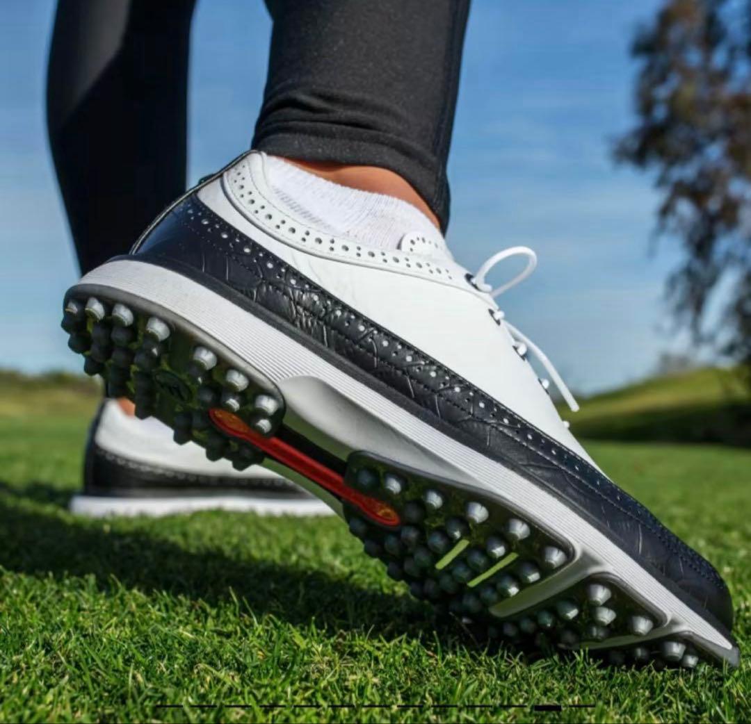 極美品✨adidasアディダス ゴルフシューズ MC80 スパイクレス　24.5