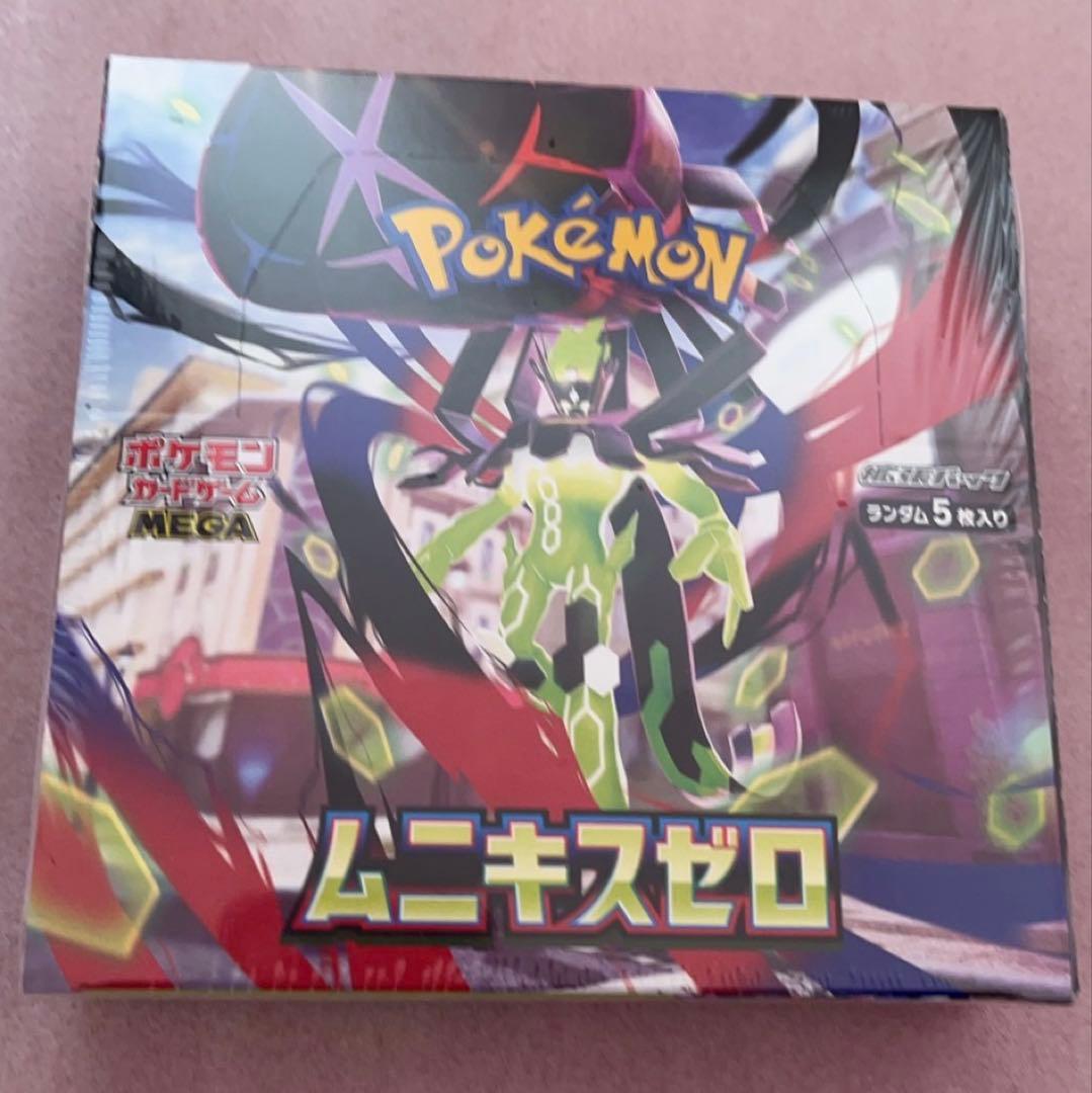 ポケモンカードゲーム　ムニキスゼロ 1BOX　シュリンク付
