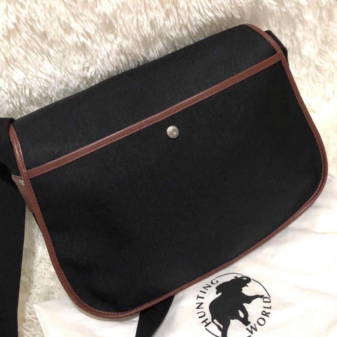 未使用✨ハンティングワールド サファリ　メッセンジャーバッグ