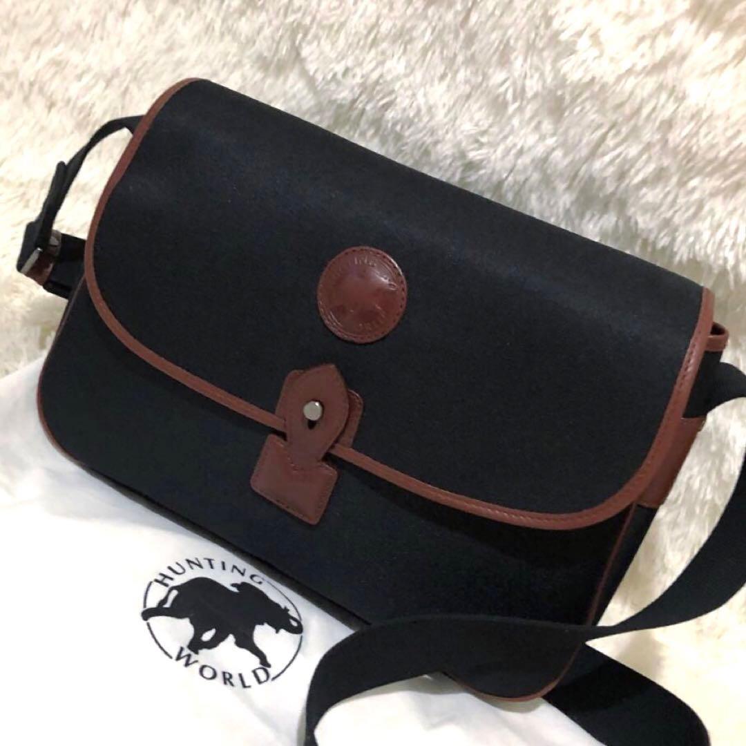 未使用✨ハンティングワールド サファリ　メッセンジャーバッグ