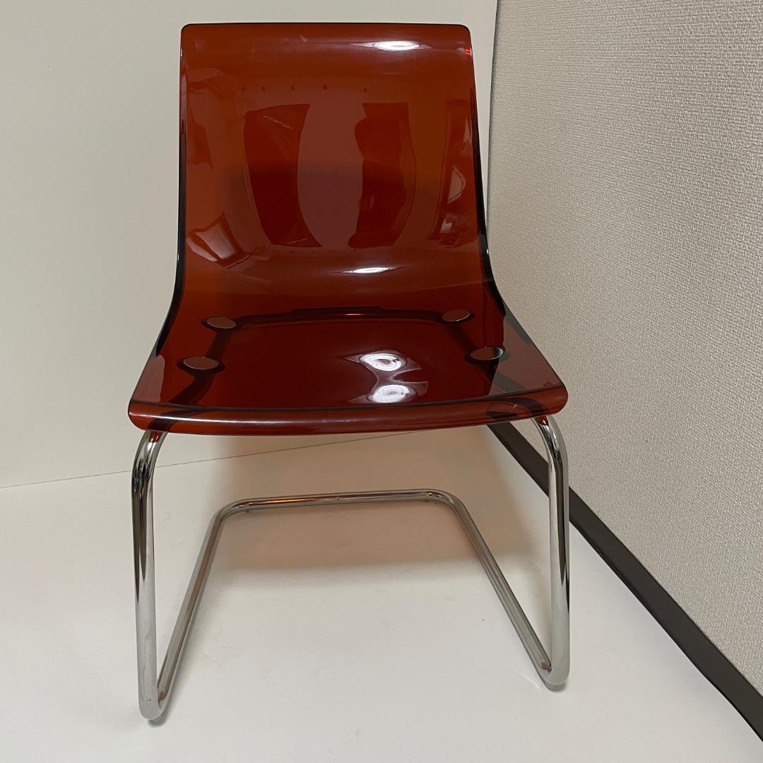 IKEA ダイニングチェア TOBIAS トービアス Brown red
