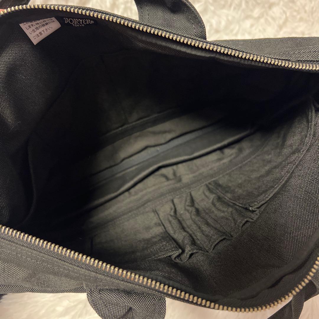 【美品】PORTER 2wayブラック ビジネスバッグ　ポーター　吉田カバン