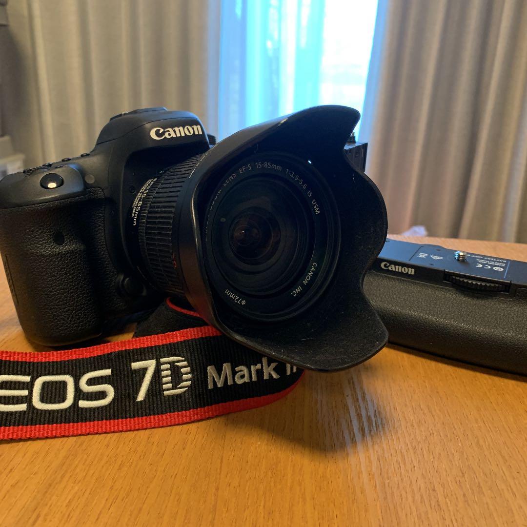 Canon EOS 7D MARK2 ボディ＋レンズ＋純正バッテリーグリップ
