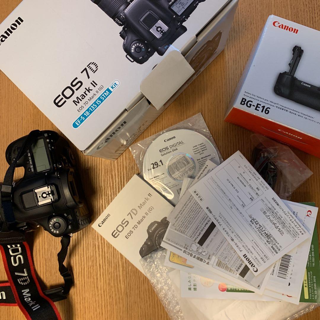 Canon EOS 7D MARK2 ボディ＋レンズ＋純正バッテリーグリップ