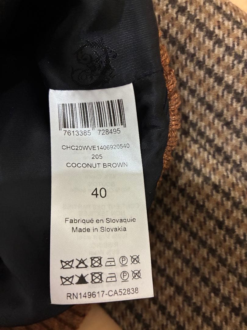 Chloé チェック柄 クロップドジャケット