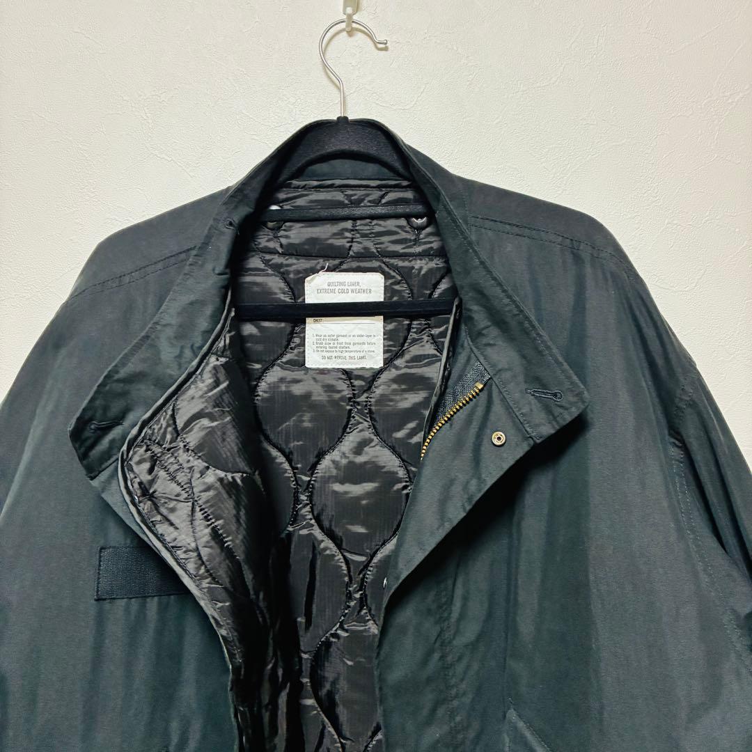 ほぼ未使用☆FREAK'S STORE　ショートモッズコート　黒　M　ライナー付