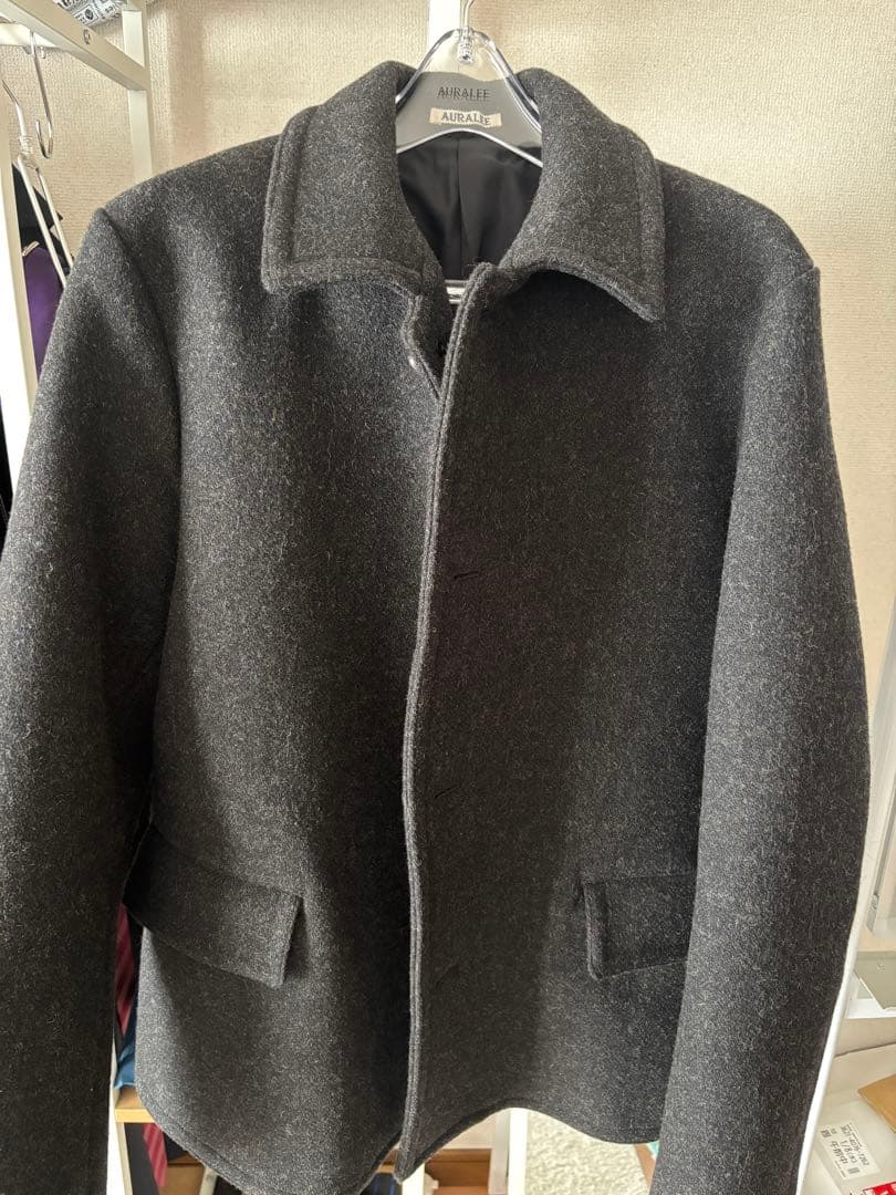 H*T様 SHETLAND WOOL DOUBLE CLOTH BLOUSON