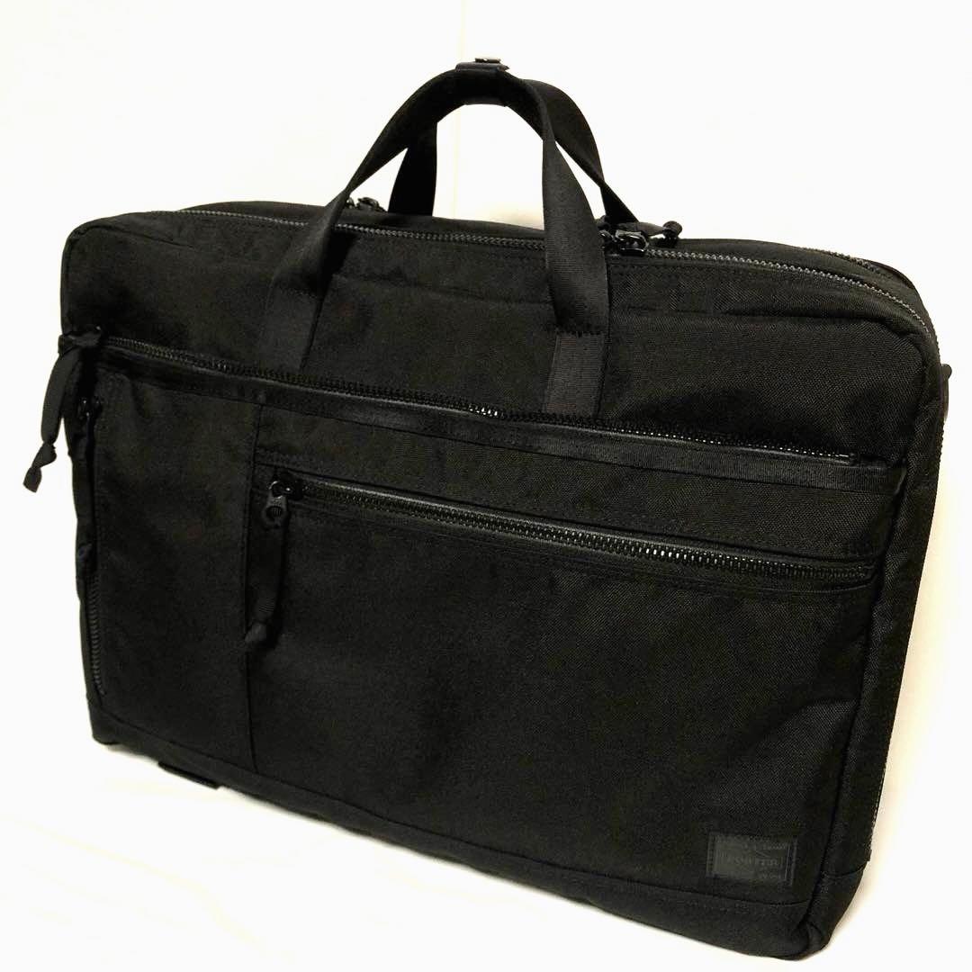 現行タグ✨未使用級 ポーターインタラクティブ ビジネスバッグ3way 2層大容量