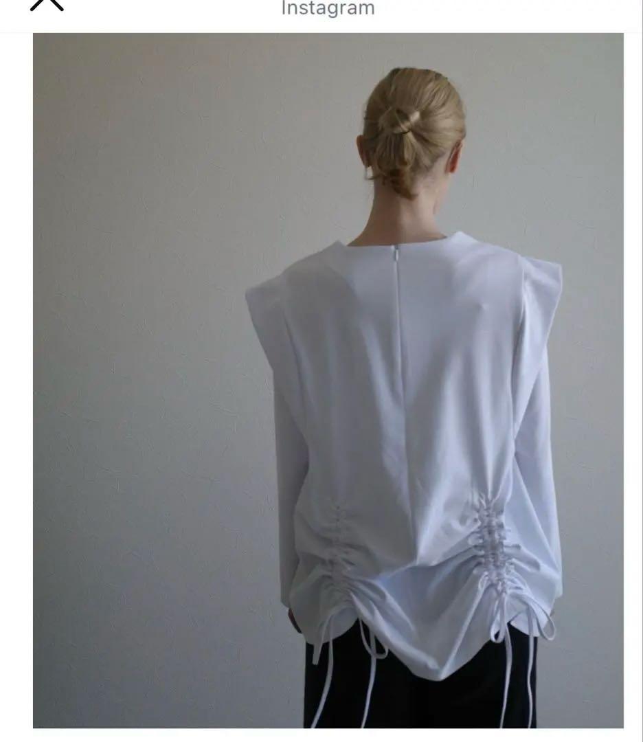 未使用　ella_selectshop トップス　ブラウス　白