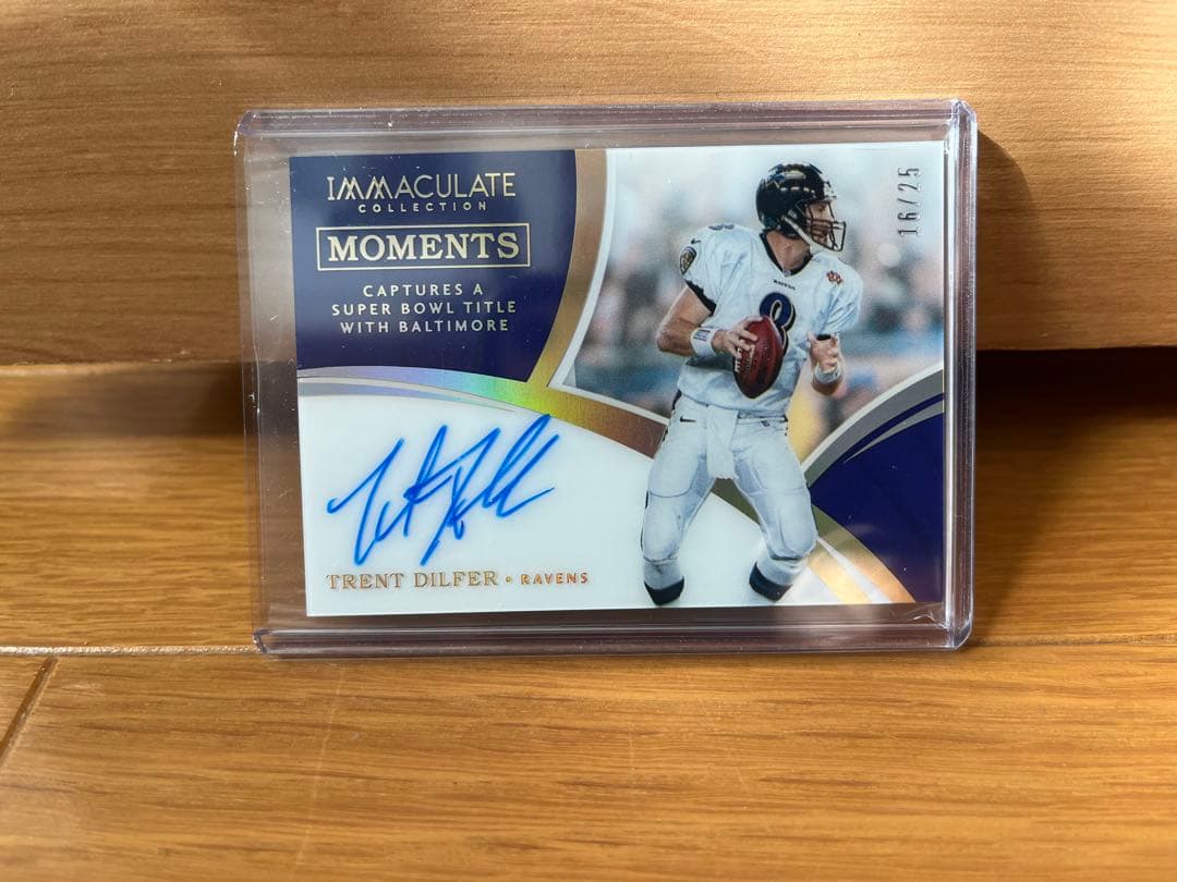 NFLカード Trent Dilfer 直書きサインカード25枚限定